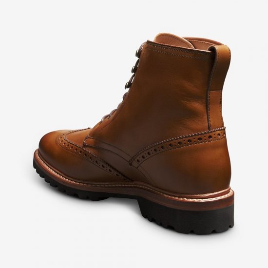 Allen Edmonds Astor Wingtip Boot Walnut NOVphjCu