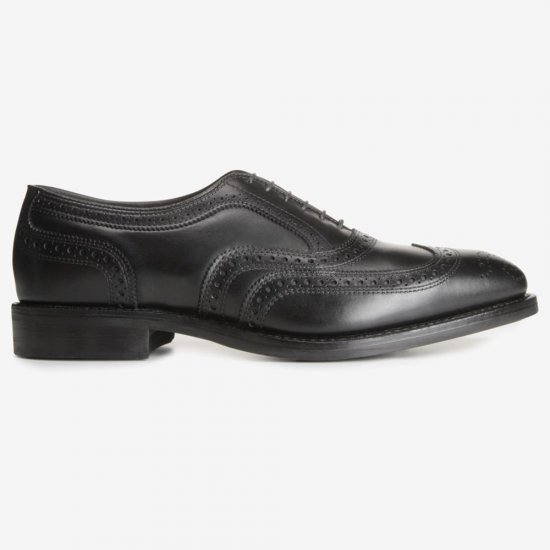 Allen Edmonds McAllister Wingtip Oxford Dress Shoe with Dainite Sole Black GQF0jLoe