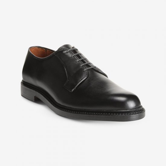 Allen Edmonds Leeds Plain-toe Blucher Dress Shoe Black ufl65uPA