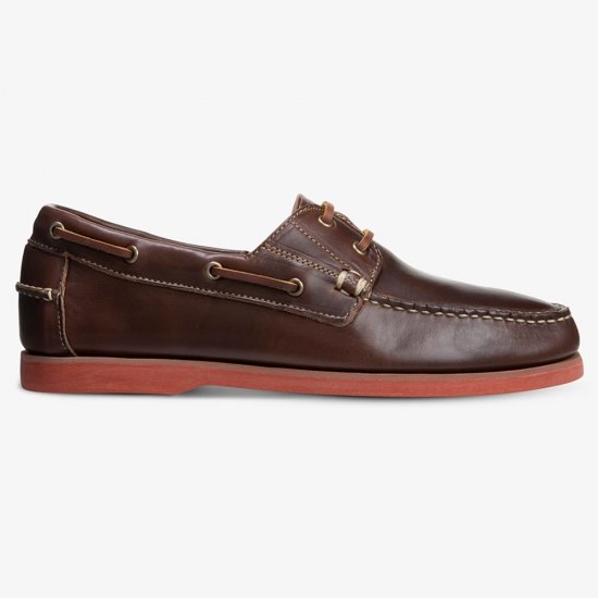 Allen Edmonds Force 10 Boat Shoe Brown tRRLHb0A