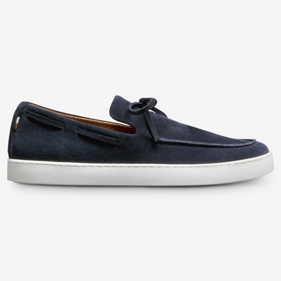 Allen Edmonds Santa Rosa Slip-on Sneaker Navy Sea Suede XDT4cwla