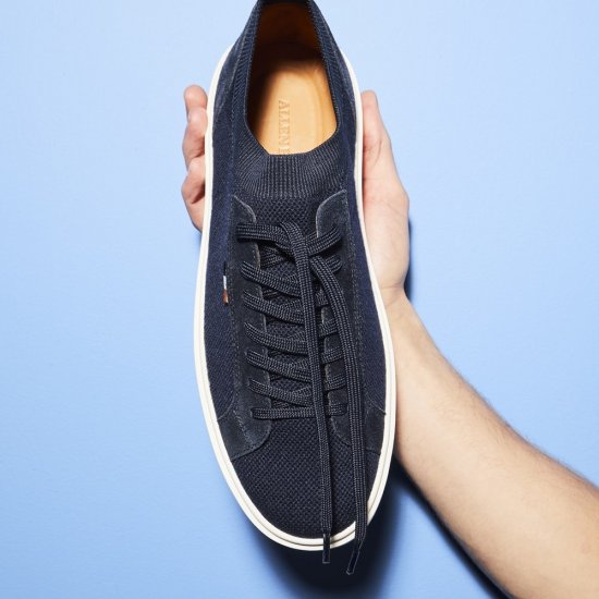 Allen Edmonds Oliver Knit Slip-on Sneaker Black Fabric J9hVn5Zo
