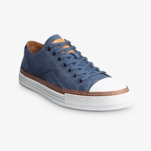 Allen Edmonds Pasadena Sneaker Denim Blue Suede la0GuZ1O