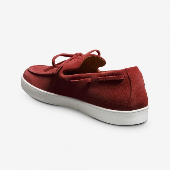 Allen Edmonds Santa Rosa Slip-on Sneaker Crimson Suede djA7TANq