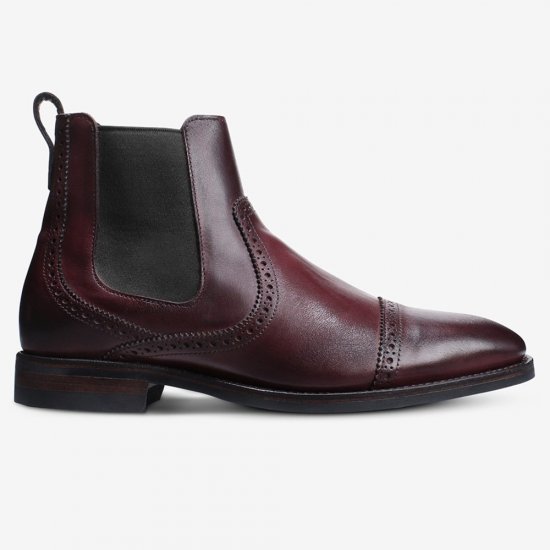 Allen Edmonds Lombard Chelsea Dress Boot Merlot nsgRjmde