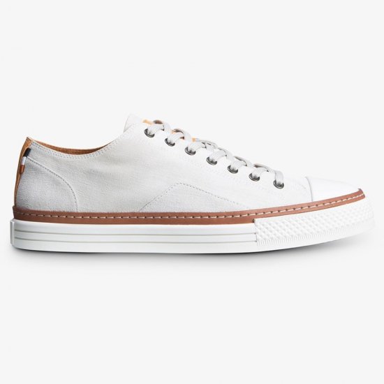 Allen Edmonds Pasadena Sneaker White Suede OOPtwGxP