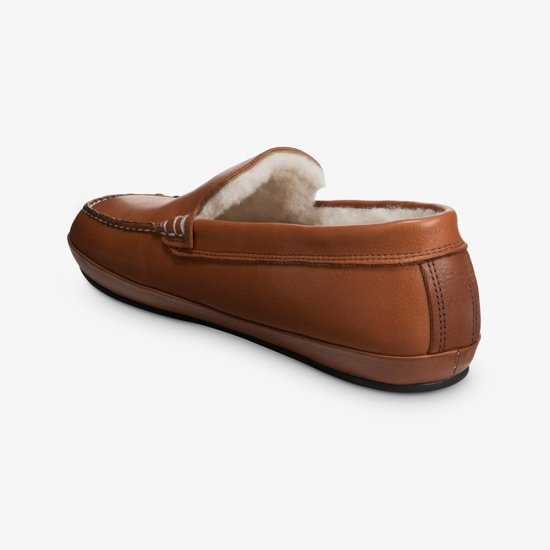 Allen Edmonds Edison Venetian Slipper Tan W2B7W4eT