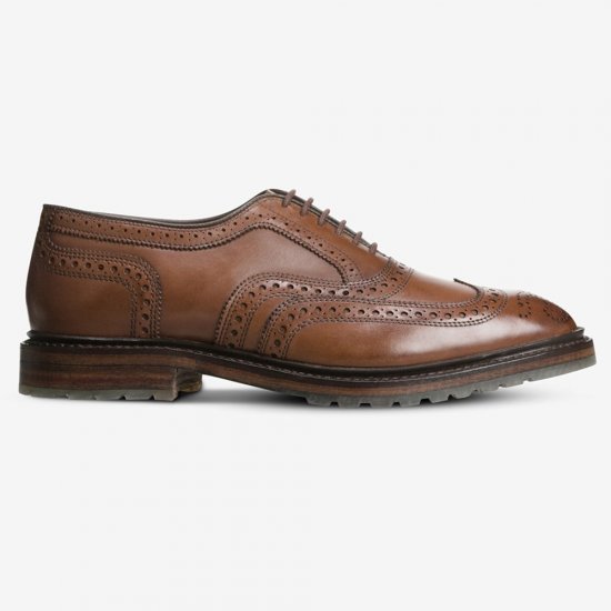 Allen Edmonds McTavish Wingtip Oxford Dress Shoe Coffee Brown WsFeHuZR