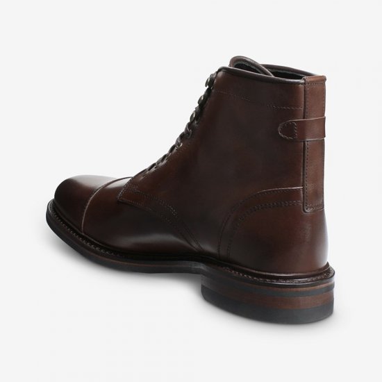 Allen Edmonds Landon Cap-toe Boot Mahogany Brown 5lcmNGFA