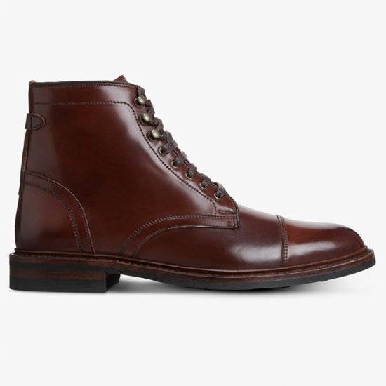 Allen Edmonds Landon Shell Cordovan Cap-toe Dress Boot Chili Cordovan vZwZyeo7