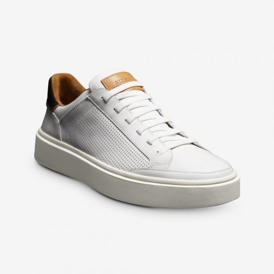 Allen Edmonds Oliver Slip-on Stretch-lace Sneaker White Leather yQhOTVba