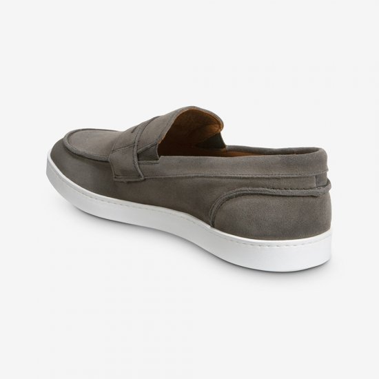 Allen Edmonds Randolph Slip-on Suede Sneaker Grey Suede PquvzIRX