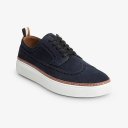 Allen Edmonds Tremont Suede Wingtip Derby Sneaker? Navy Q0rlc0T3