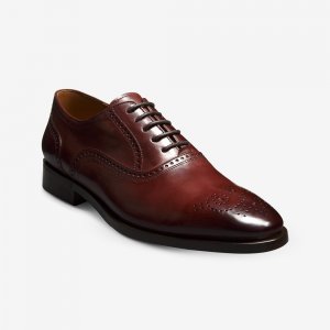 Allen Edmonds Siena Medallion Oxford Dress Shoe Burgundy NXc16qQQ