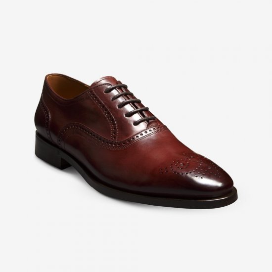 Allen Edmonds Siena Medallion Oxford Dress Shoe Burgundy NXc16qQQ