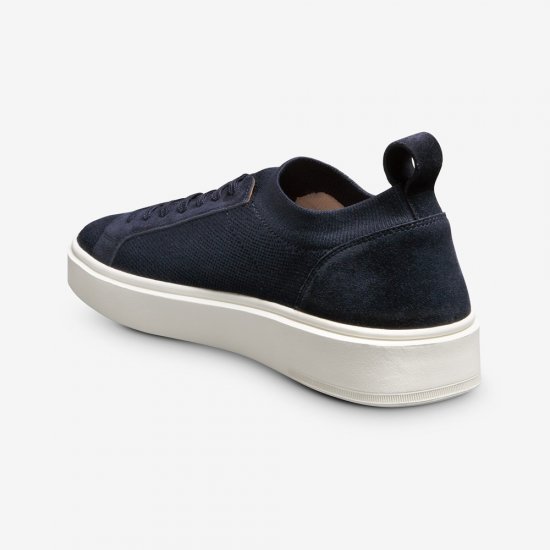 Allen Edmonds Oliver Knit Slip-on Sneaker Navy Sea Fabric ntT9yzIu