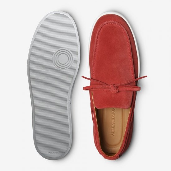 Allen Edmonds Santa Rosa Slip-on Sneaker Crimson Suede djA7TANq