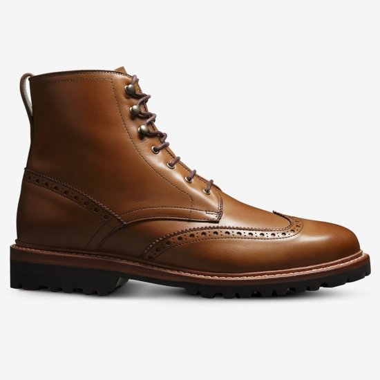 Allen Edmonds Astor Wingtip Boot Walnut NOVphjCu