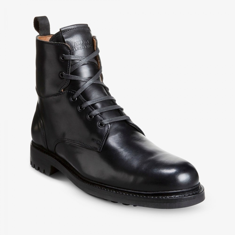 Allen Edmonds Chapman Weatherproof Combat Boot Black ENj1ihM1 - Click Image to Close