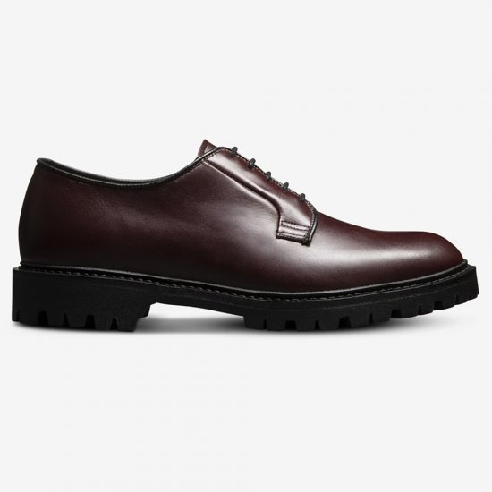 Allen Edmonds Lennon Lug Derby Burgundy Leather uCdoFvTu