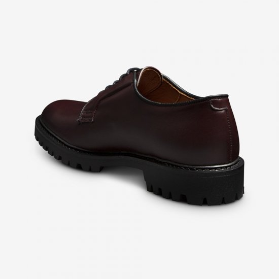 Allen Edmonds Lennon Lug Derby Burgundy Leather uCdoFvTu