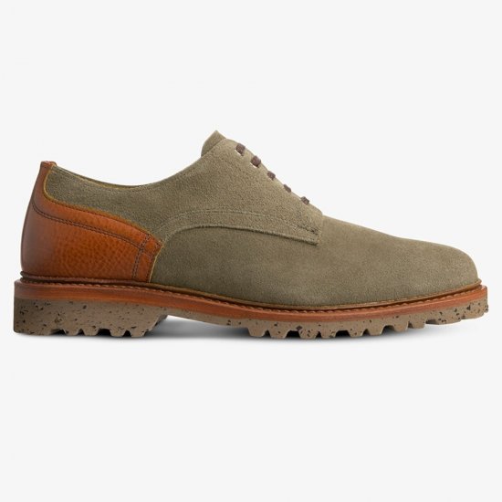 Allen Edmonds Discovery Suede Derby Shoe? Clove / Cognac GevRa7AN