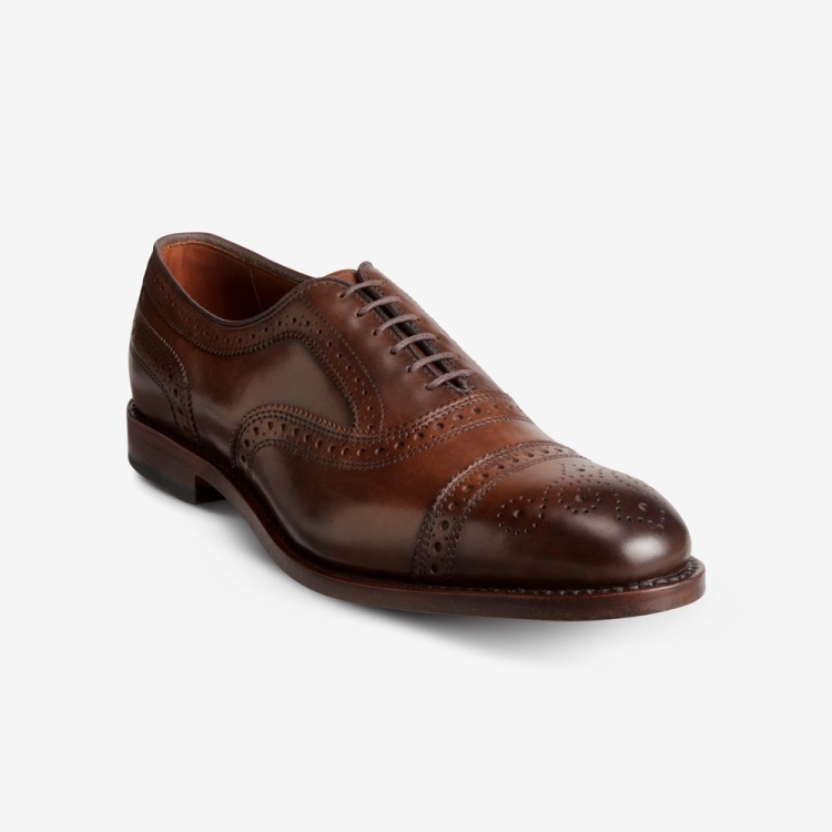 Allen Edmonds Strand Cap-toe Oxford Dress Shoe Cigar ZaqdLHm6 - Click Image to Close