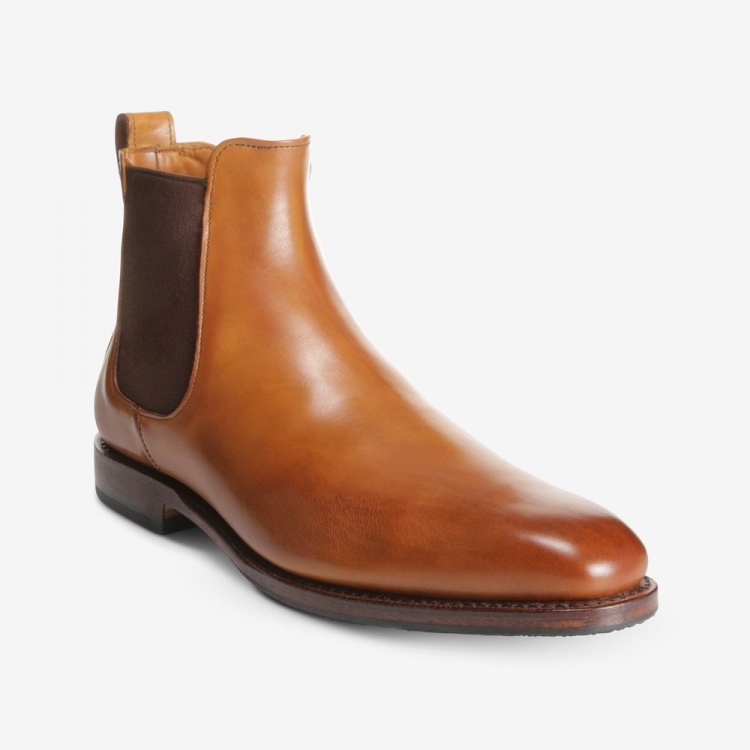 Allen Edmonds Liverpool Chelsea Dress Boot? Walnut Brown UvAsauar - Click Image to Close