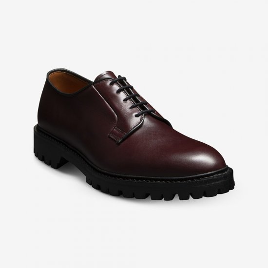 Allen Edmonds Lennon Lug Derby Burgundy Leather uCdoFvTu