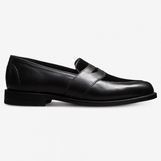 Allen Edmonds Randolph Penny Loafer Black Velvet ejt5PkTM