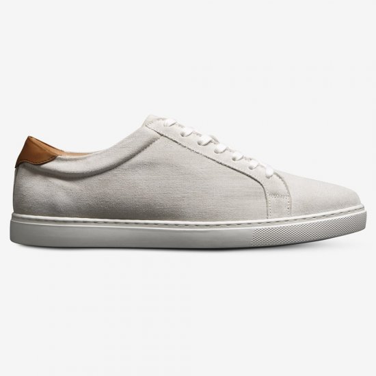 Allen Edmonds Courtside Sneaker Light Grey Suede 7N3VlI0N