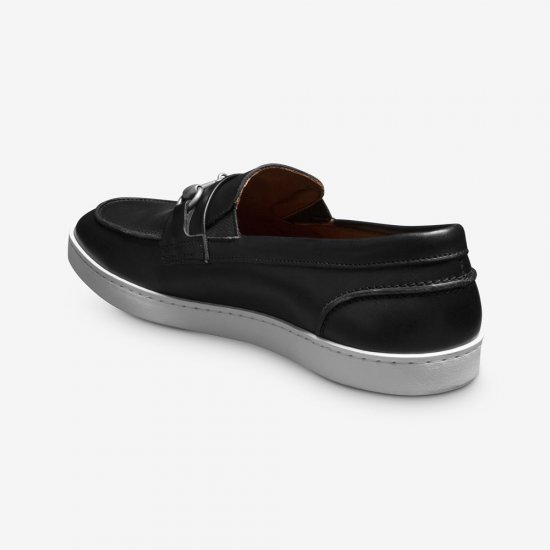 Allen Edmonds Randolph Bit Slip-on Sneaker Black Leather TYlKOZLT