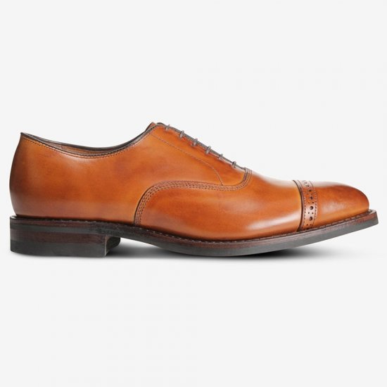 Allen Edmonds Fifth Avenue Cap-Toe Oxford Dress Shoe with Dainite Sole Walnut Brown yxVvn4Gv