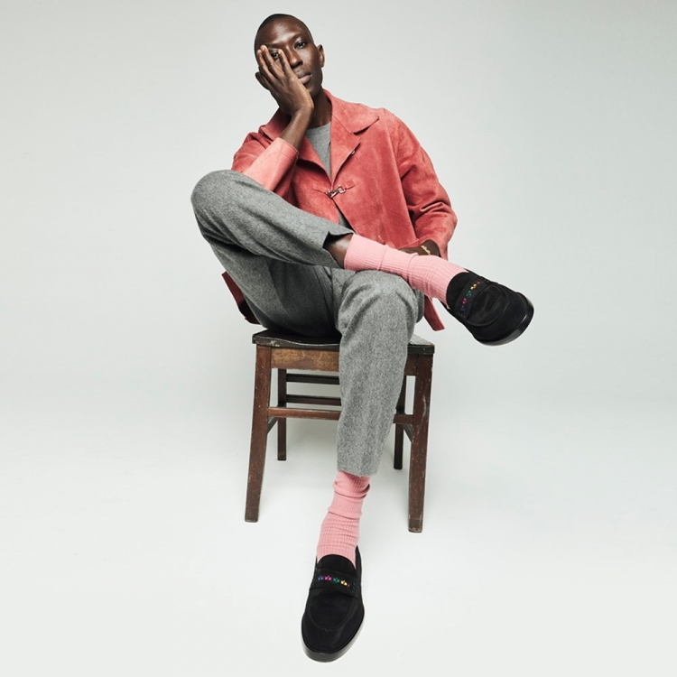 Allen Edmonds Bolama Suede Penny Loafer by Armando Cabral Black K1l3XUt9 - Click Image to Close