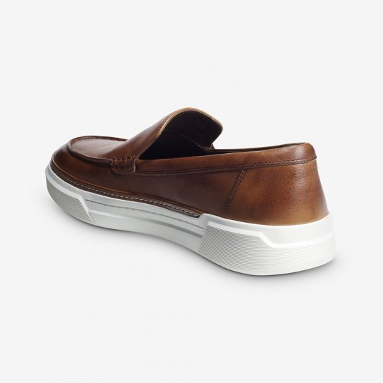 Allen Edmonds Burke Venetian Slip-on Sneaker Tan l3zRFWga