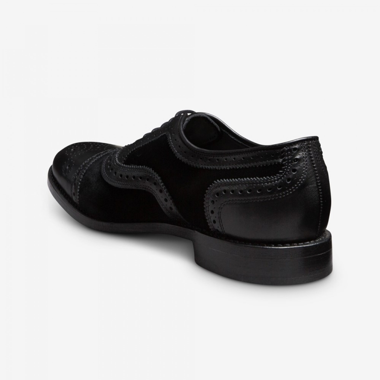 Allen Edmonds Strand Cap-toe Oxford Dress Shoe Black Velvet ntxa7U2s - Click Image to Close