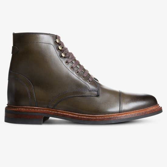 Allen Edmonds Landon Cap-toe Boot Olive 5nb8pHTM