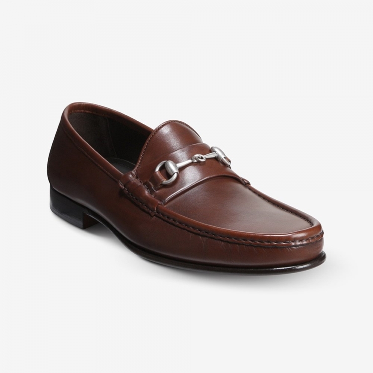 Allen Edmonds Verona II Italian Bit Loafer Chili OMoErHT5 - Click Image to Close