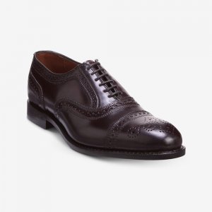 Allen Edmonds Strand Shell Cordovan Cap-toe Oxford Dress Shoe Burgundy Cordovan aLMM8N1l