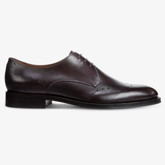 Allen Edmonds Lucca Derby Dress Shoe Mahogany V7JpKHz2