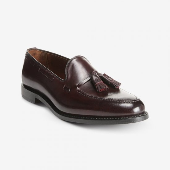 Allen Edmonds Grayson Shell Cordovan Tassel Loafer Burgundy Cordovan tKSevBZ2