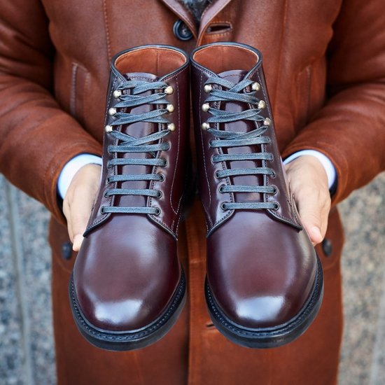 Allen Edmonds Higgins Mill Boot with Shell Cordovan Leather? Burgundy Cordovan uLqQk31e