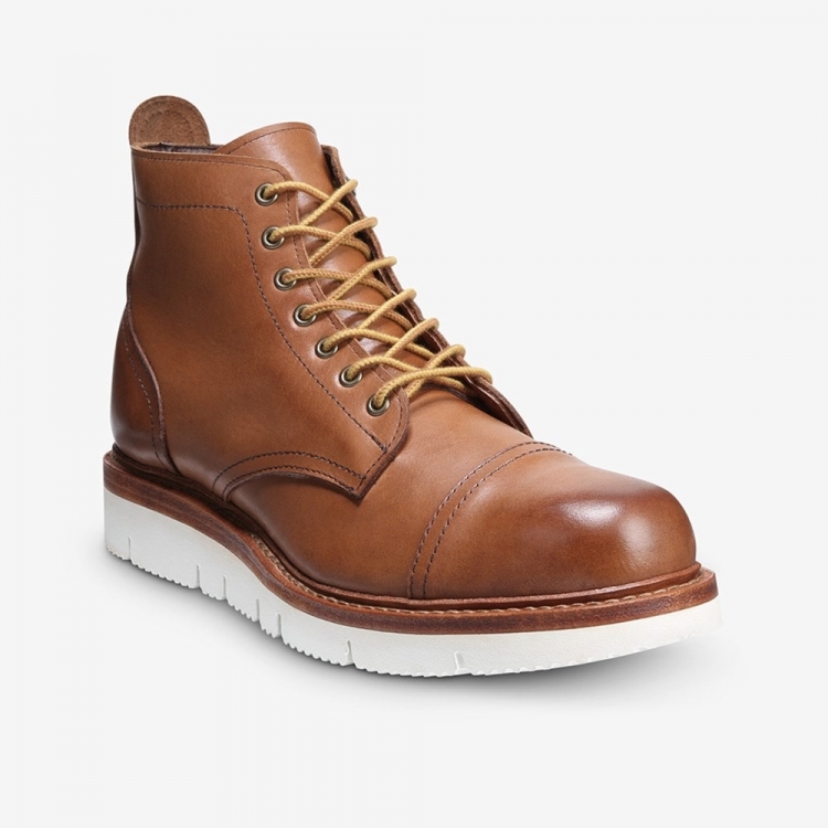 Allen Edmonds Park City Lace-up Weatherproof Boot Tan ucnzxRTP - Click Image to Close