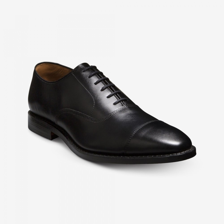 Allen Edmonds Park Avenue Cap-toe Oxford Dress Shoe Black lUp6iN1x - Click Image to Close