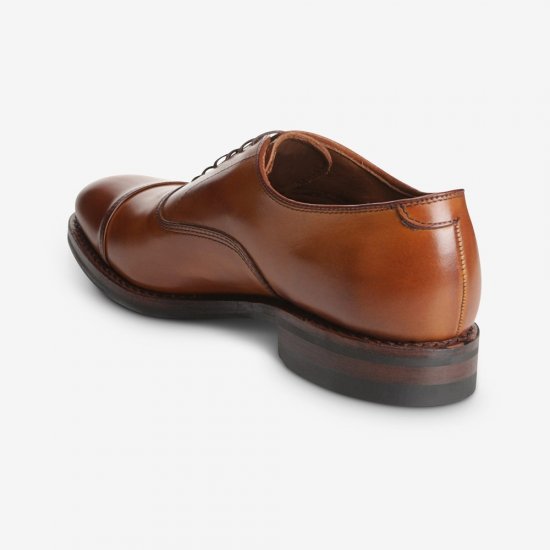 Allen Edmonds Park Avenue Cap-toe Oxford Dress Shoe with Dainite Sole Walnut Brown 7AMAaxjz