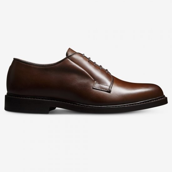 Allen Edmonds Leeds Plain-toe Blucher Dress Shoe Coffee a1zDXhQf