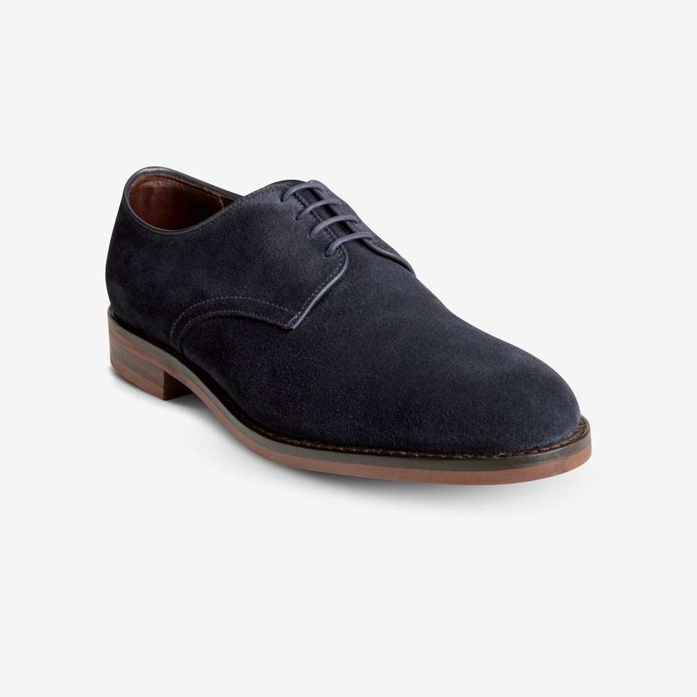 Allen Edmonds Nomad Buck Suede Derby? Navy HKn5havX