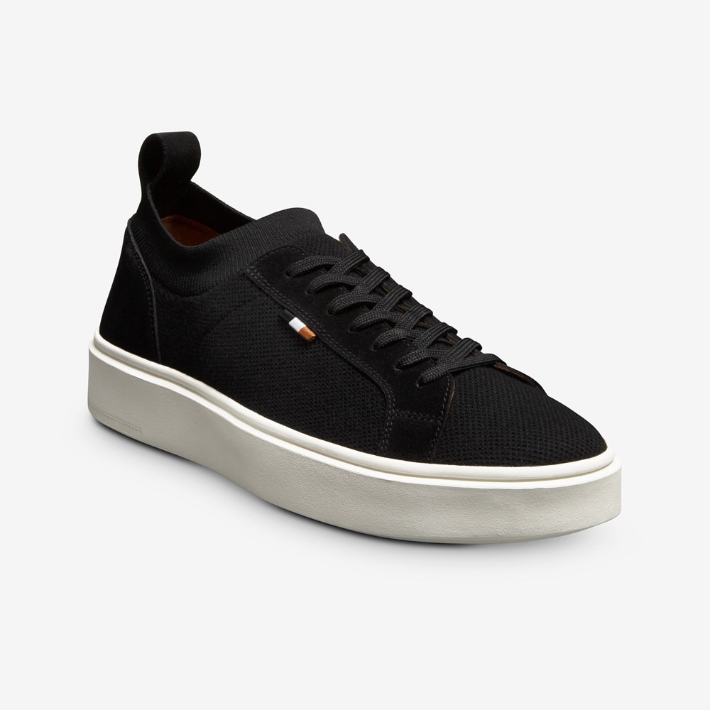Allen Edmonds Oliver Knit Slip-on Sneaker Black Fabric J9hVn5Zo